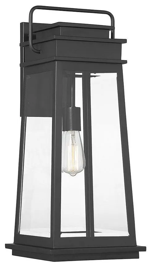 1 Light Outdoor Wall Lantern In Mission Style-24.75 Inches Tall and 10.25