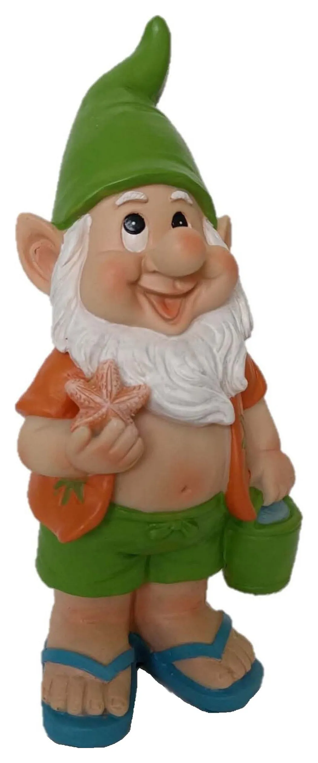 8" Beach Gnome with Starfish