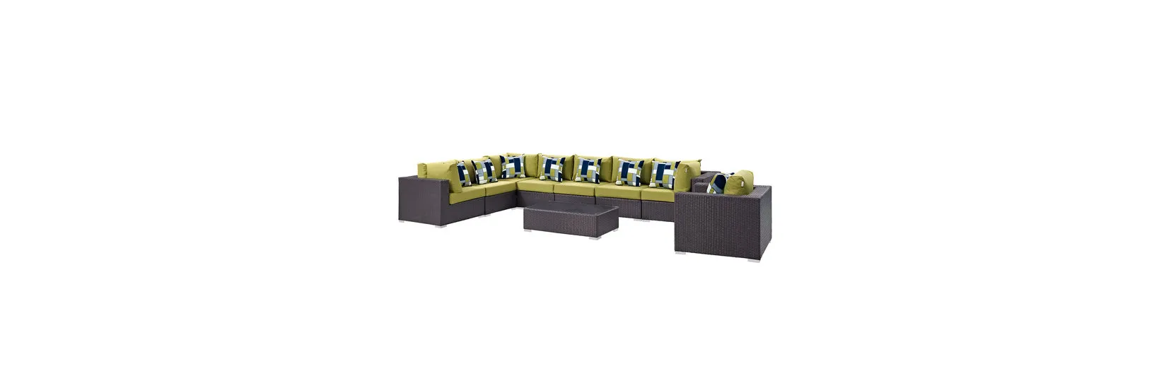 Convene 7-Piece Outdoor Patio Sectional Set